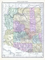 Arizona, World Atlas 1913